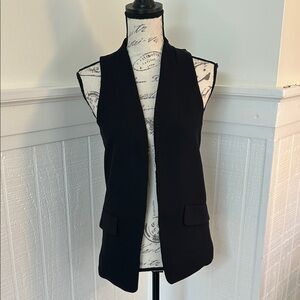 Derek Lam for Design Nation Black Open Vest size Women’s XS